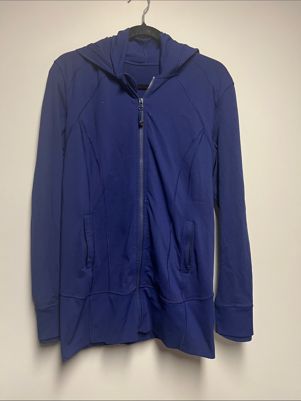 lululemon athletica Deep Blue Hooded Zip Jacket